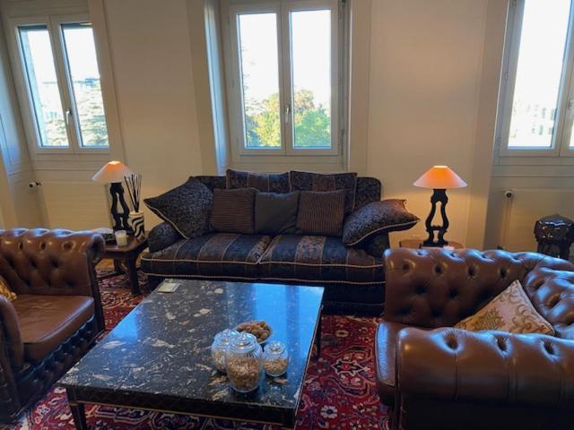 Geneve, Plein Centre,Belle Vue Lac, Splendide Et Grand Appartement Zewnętrze zdjęcie